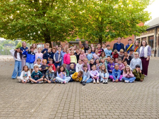 Groepsfoto Fair Trade@School (vergroot foto)